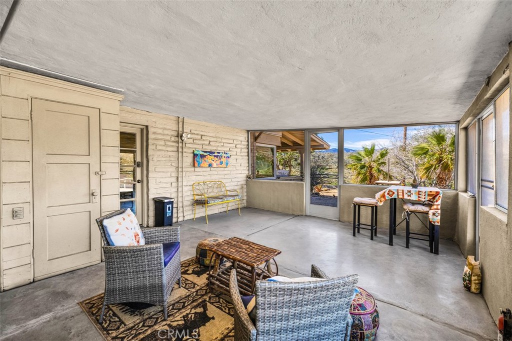 49399 Conejo Road Morongo Valley, CA 92256 - Photo 25 of 57 Front enclosed porch