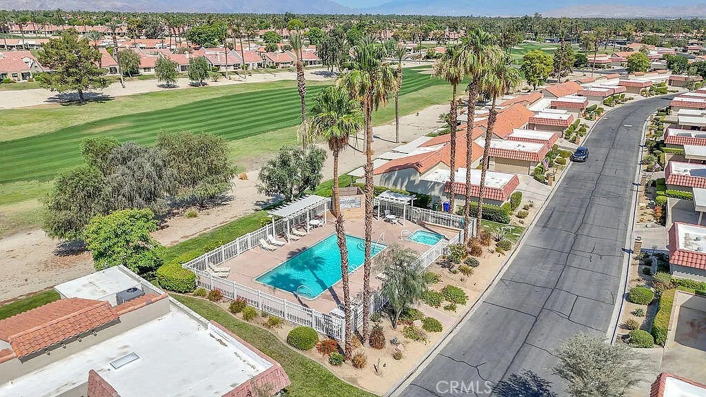 40657 Preston Trail Palm Desert, CA 92211 - Photo 36 of 46 an aerial view of residential houses with outdoor space