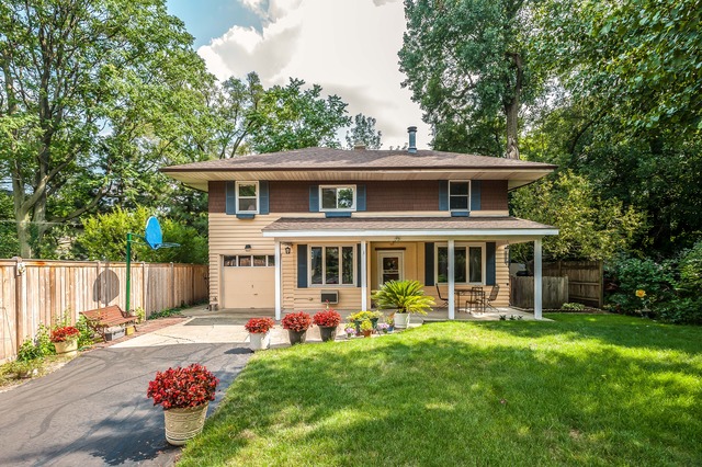 191 Lawton Road Riverside, IL 60546 - Photo 5 of 25 a front view of a house with porch