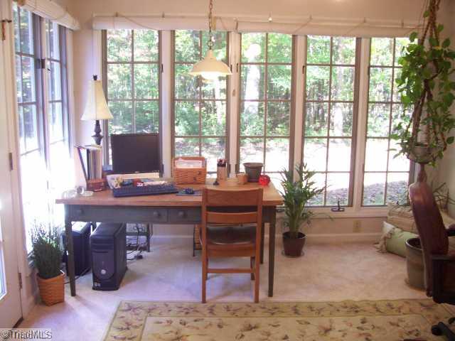 251 Lakeview Road Mocksville, NC 27028 - Photo 7 of 15 Studio/Study/Office. Work in peace in this sunny office that looks out into the wooded backyard.