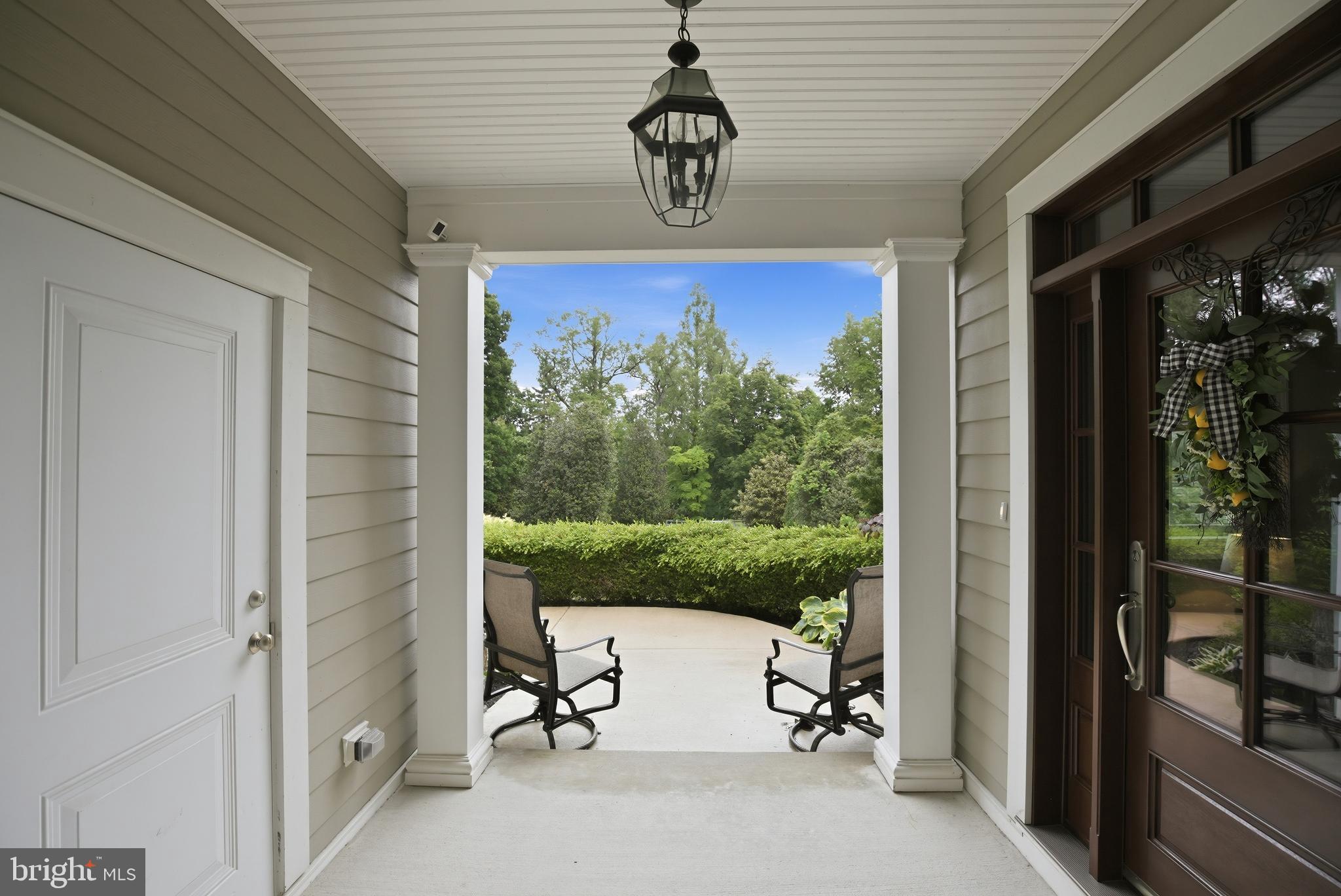 1031 Coates Road Jenkintown, PA 19046 - Photo 49 of 66 a view of a porch with chairs