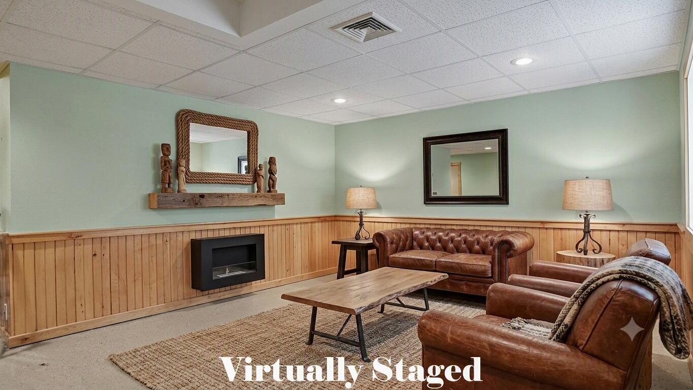 13399 Wing Road Bellevue, MI 49021 - Photo 40 of 77 Virtually Staged LL Sitting Area
