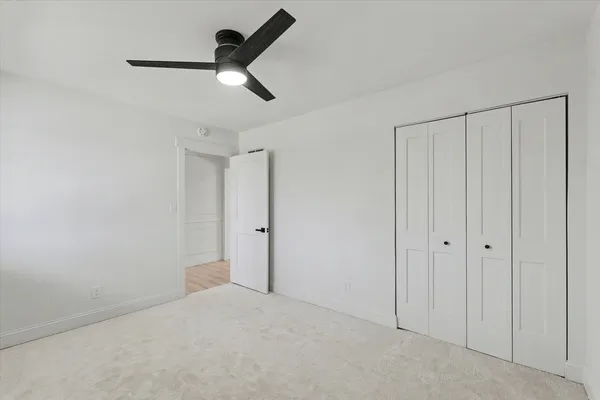 a view of empty room