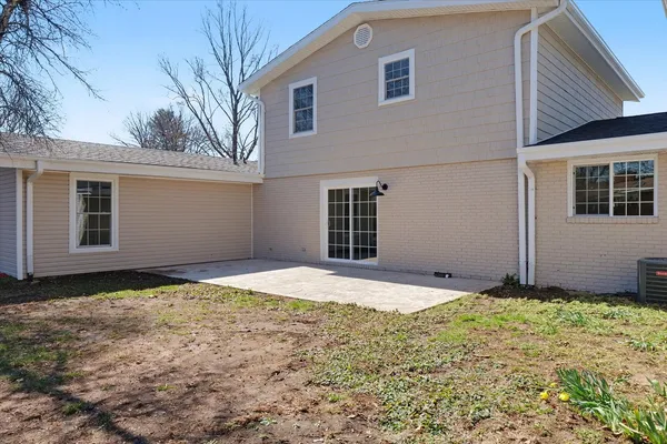 a house with yard space