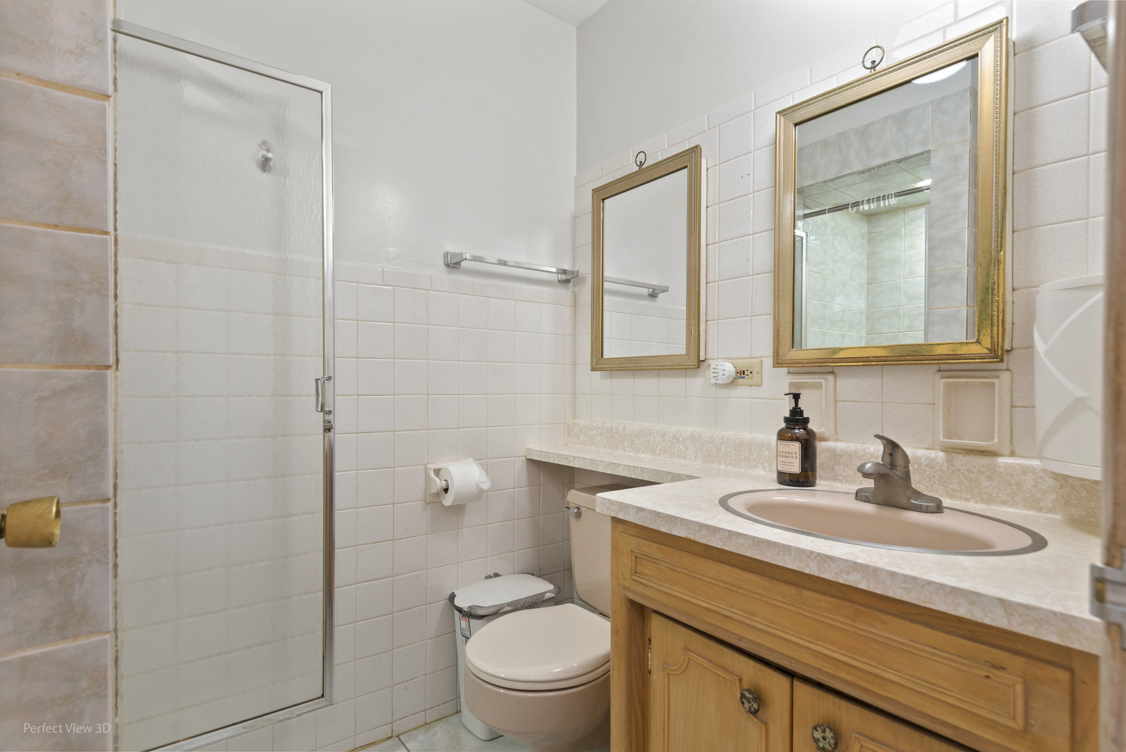 1121 North Northwest Highway Park Ridge, IL 60068 - Photo 14 of 26 a bathroom with a sink toilet vanity and shower
