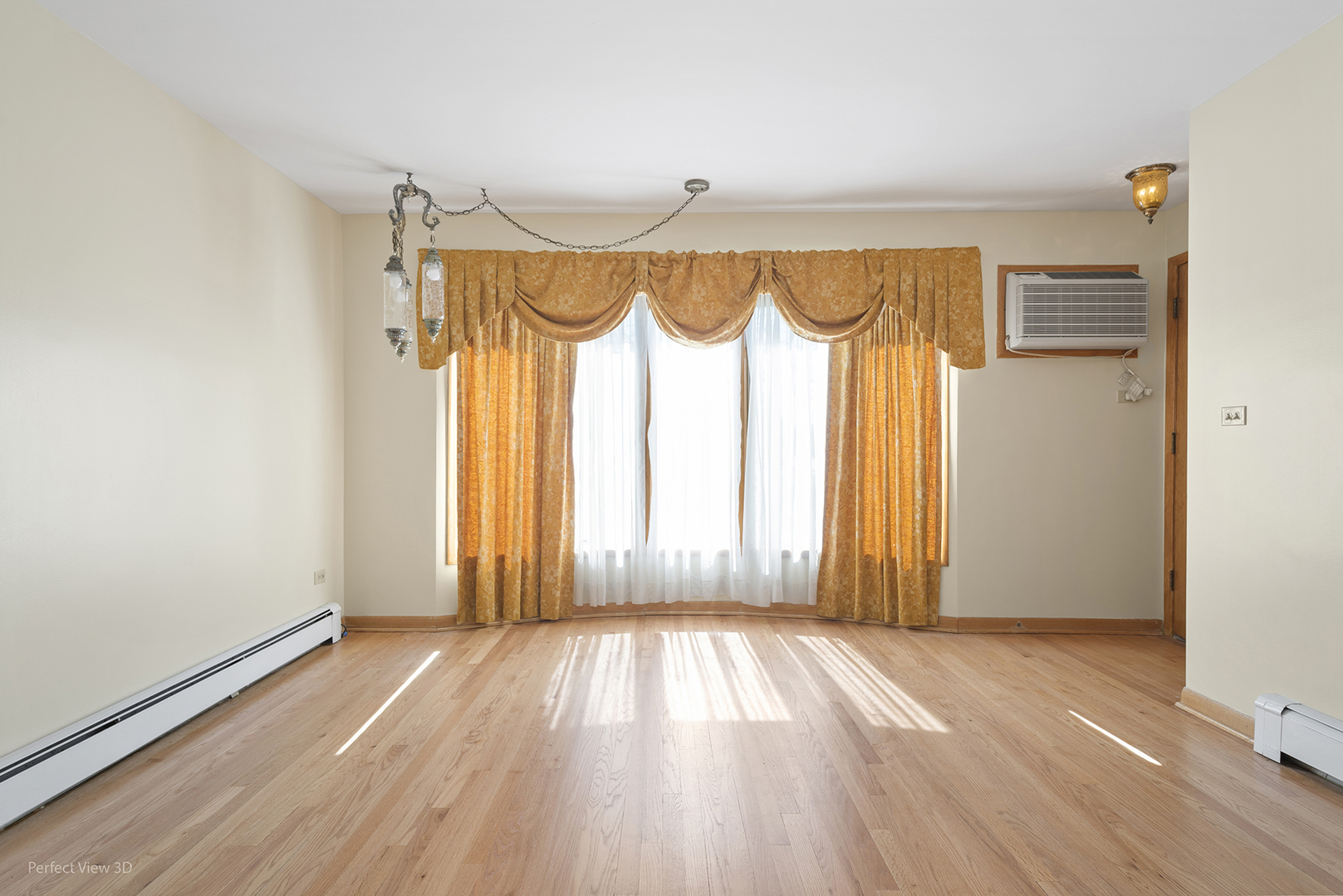 1121 North Northwest Highway Park Ridge, IL 60068 - Photo 6 of 26 wooden floor in an empty room with a window