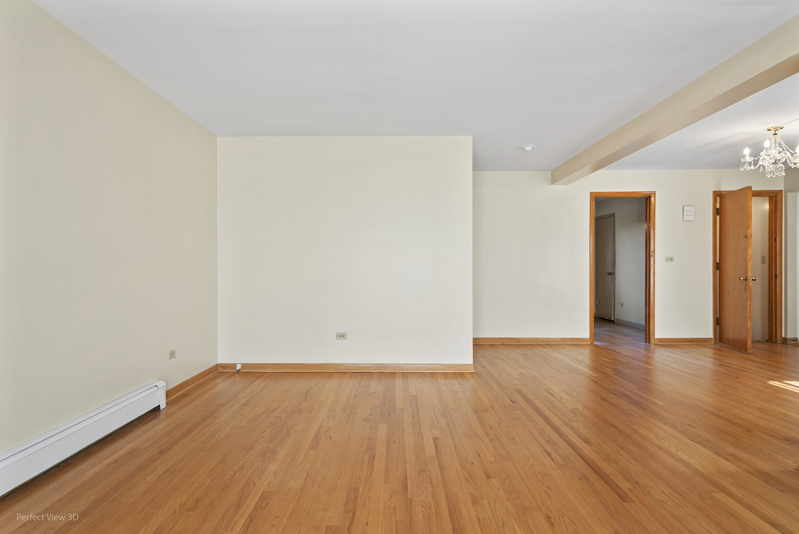 1121 North Northwest Highway Park Ridge, IL 60068 - Photo 8 of 26 wooden floor in an empty room