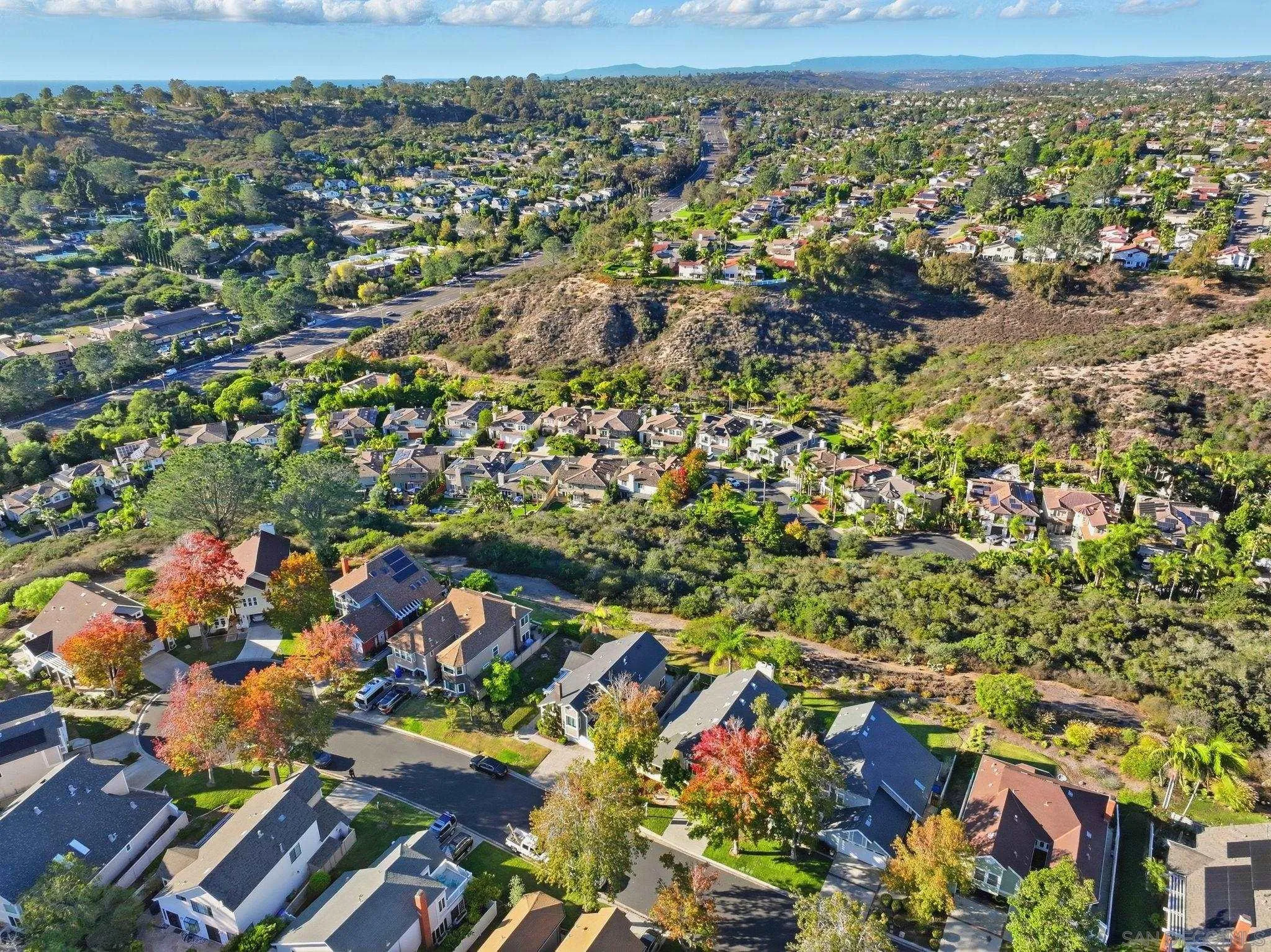 3626 Lorimer Lane Encinitas, CA 92024 - Photo 48 of 62 an aerial view of residential houses with outdoor space