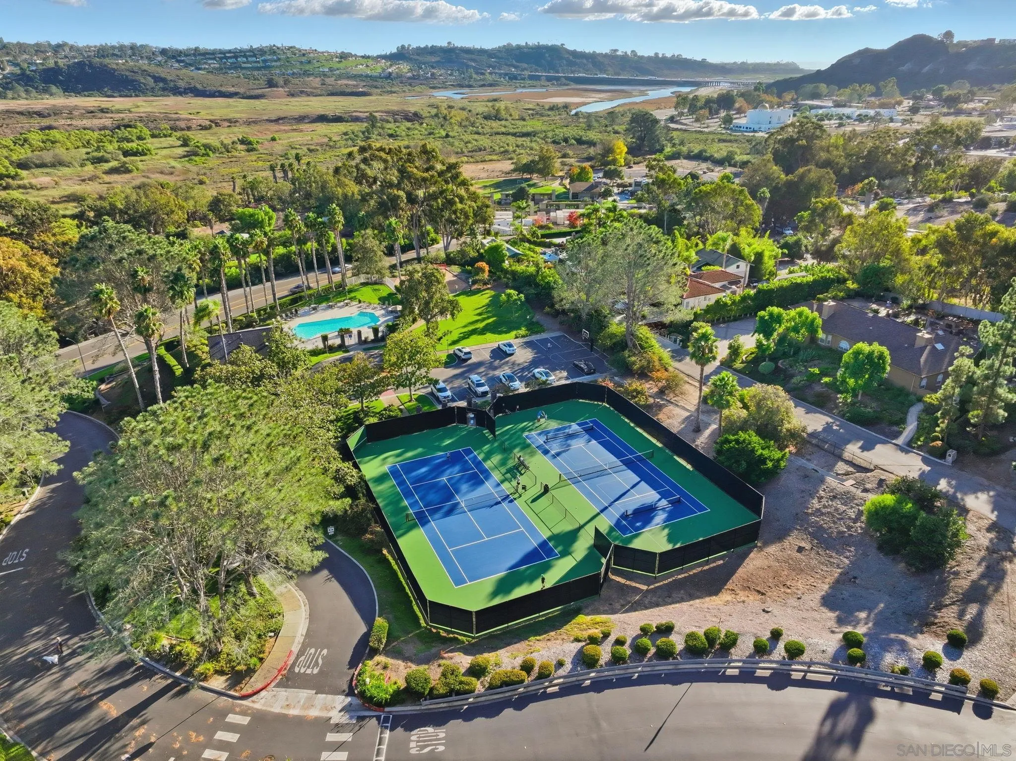 3626 Lorimer Lane Encinitas, CA 92024 - Photo 5 of 62 an aerial view of residential houses with outdoor space and swimming pool
