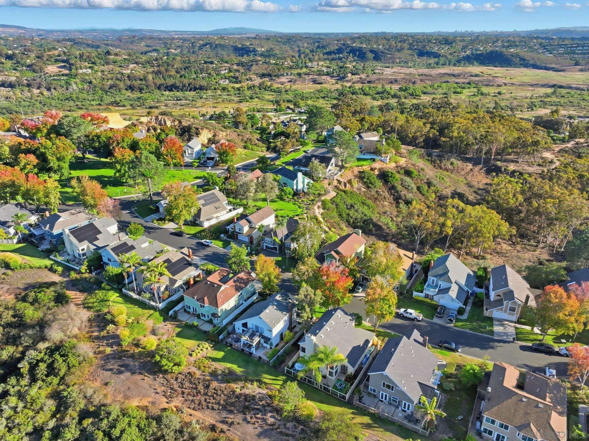 3626 Lorimer Lane Encinitas, CA 92024 - Photo 52 of 62 an aerial view of residential houses with outdoor space