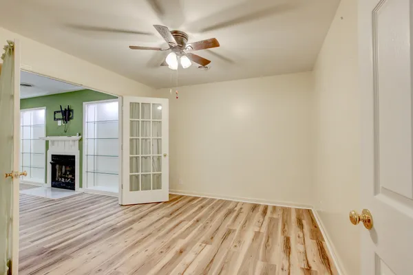 wooden floor in a empty room