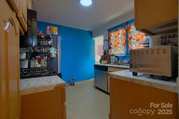 a room with storage and utility