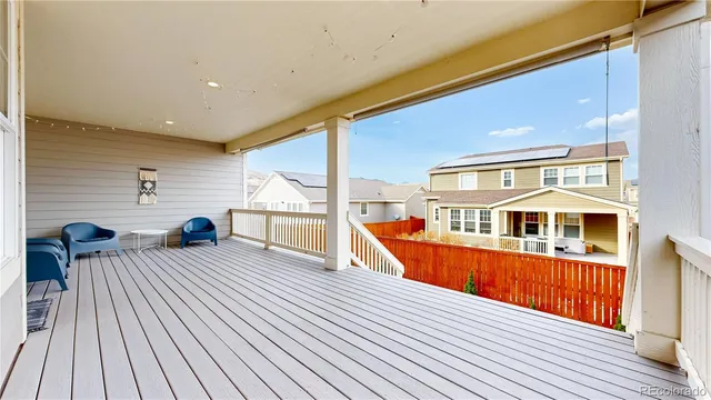 a view of an entryway with seating