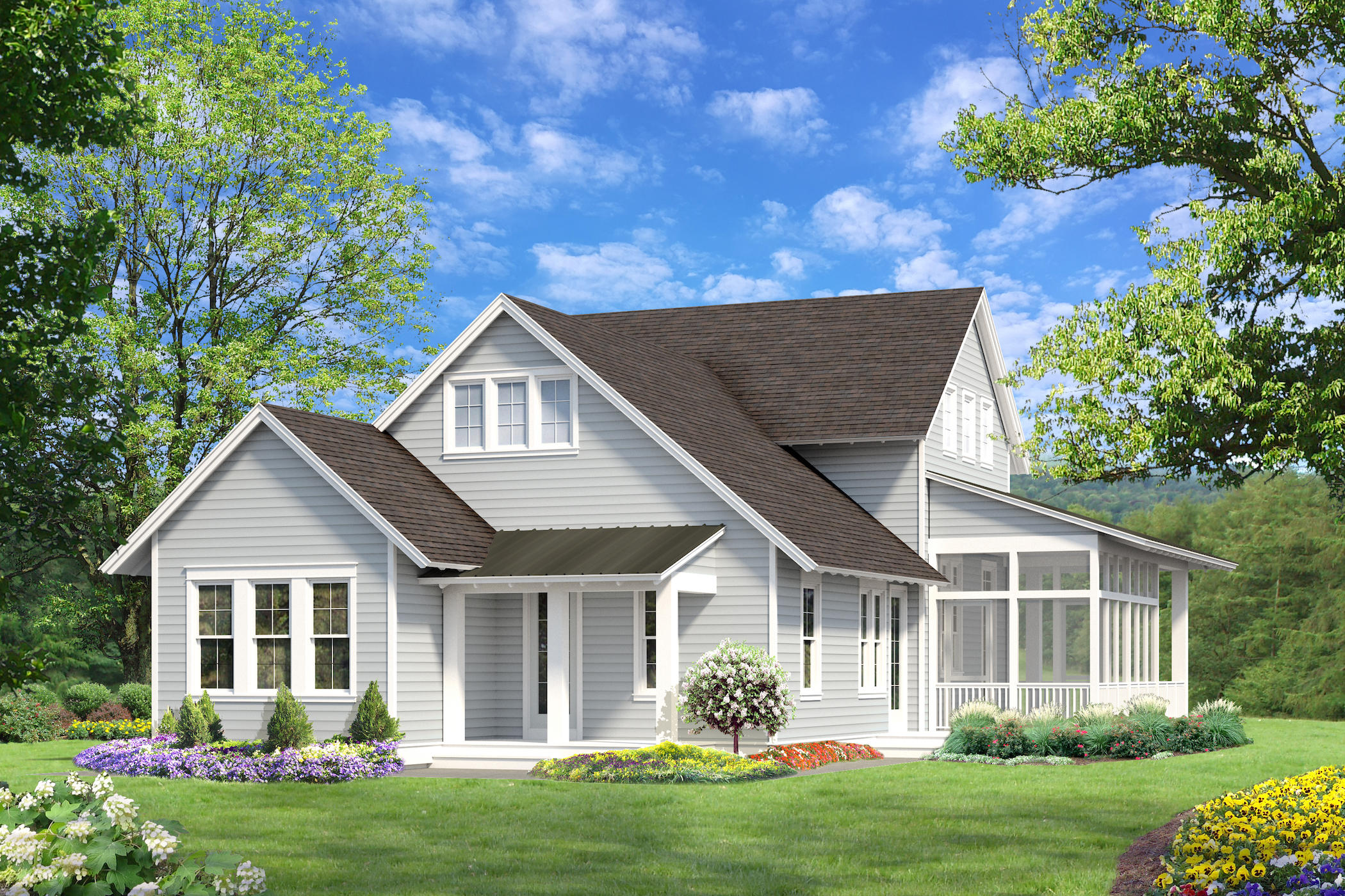 355 Pathways Drive, Unit LOT 90 Watersound, FL 32461 - Photo 2 of 24 a front view of a house with a yard