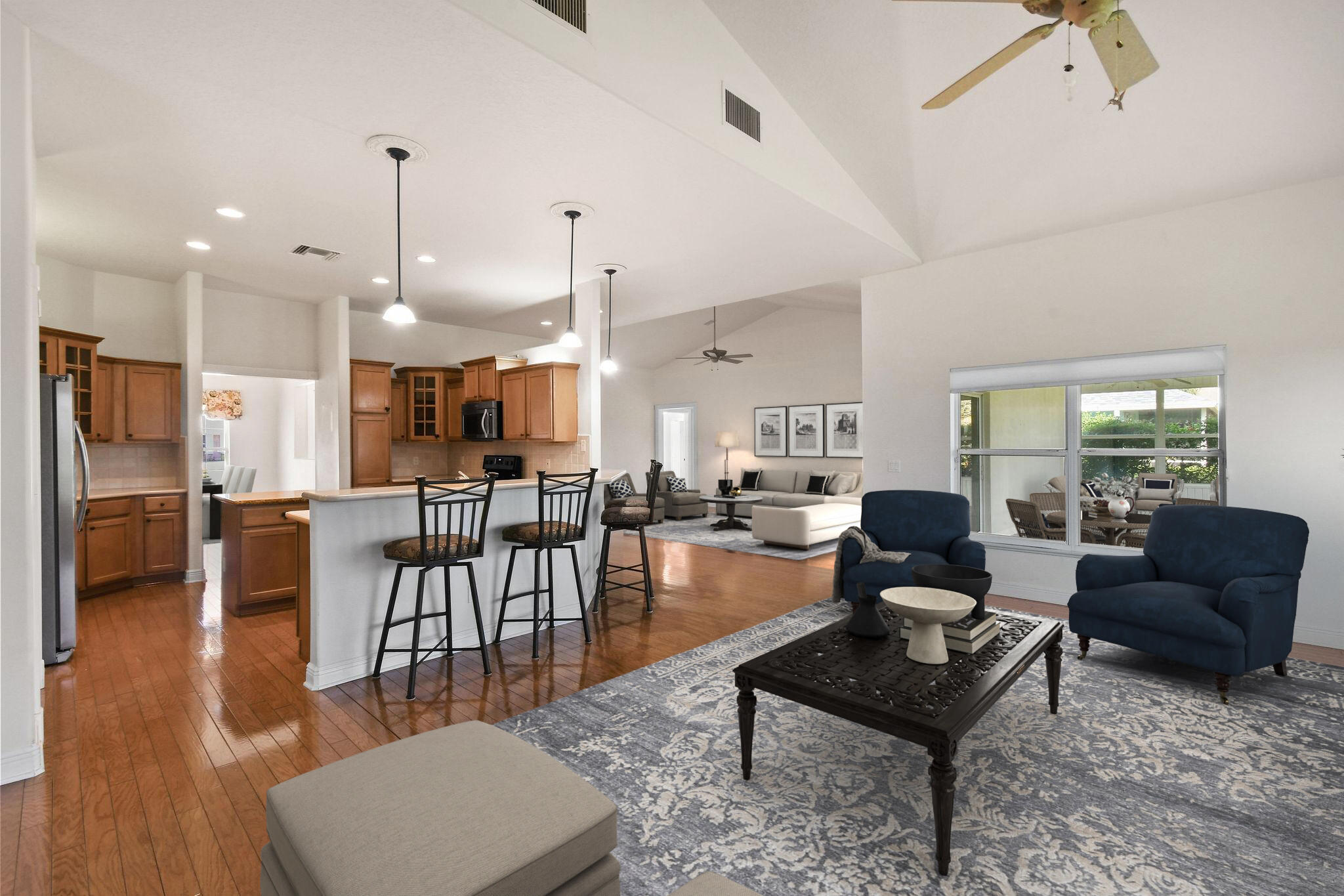 4354 Gator Trace Circle Fort Pierce, FL 34982 - Photo 20 of 58 Family Room- LivingRoom 21 - Staged