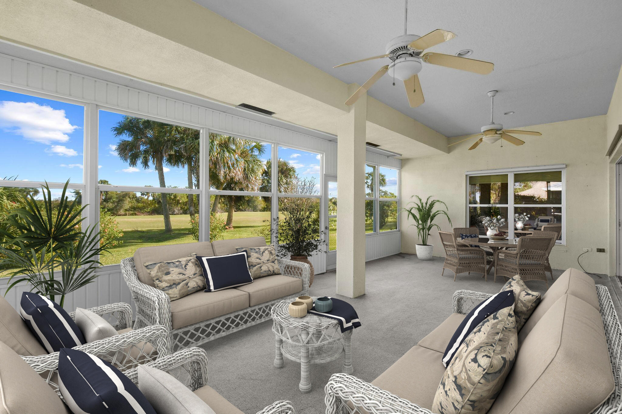 4354 Gator Trace Circle Fort Pierce, FL 34982 - Photo 51 of 58 Enclosed Porch 51 - Staged