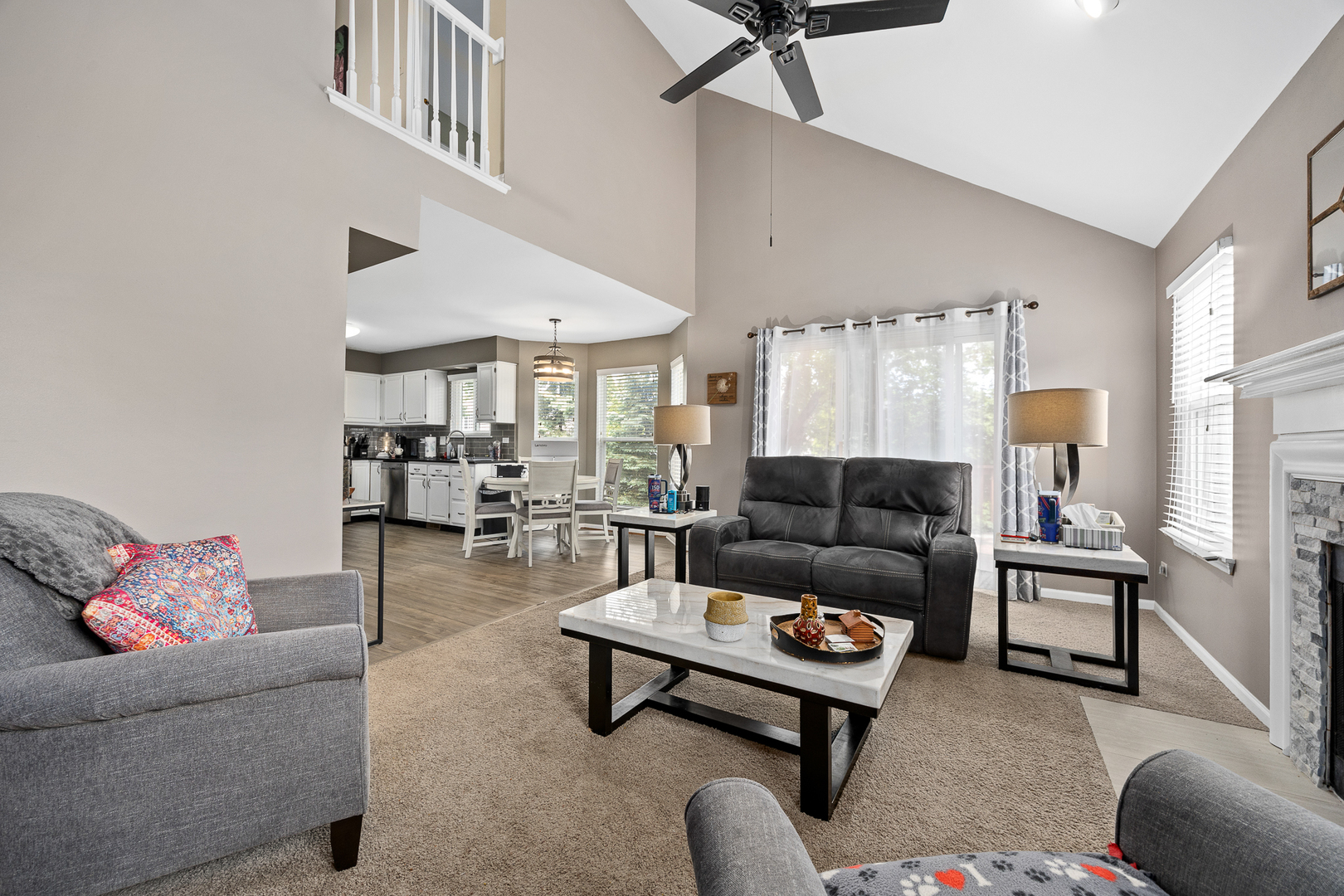 2 Buckboard Court Bolingbrook, IL 60490 - Photo 17 of 33 a living room with furniture and a rug