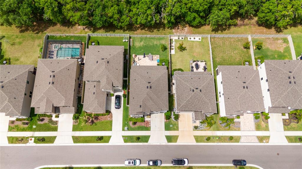 14734 Horse Trot Road Lithia, FL 33547 - Photo 54 of 66 aerial view of a house with a swimming pool