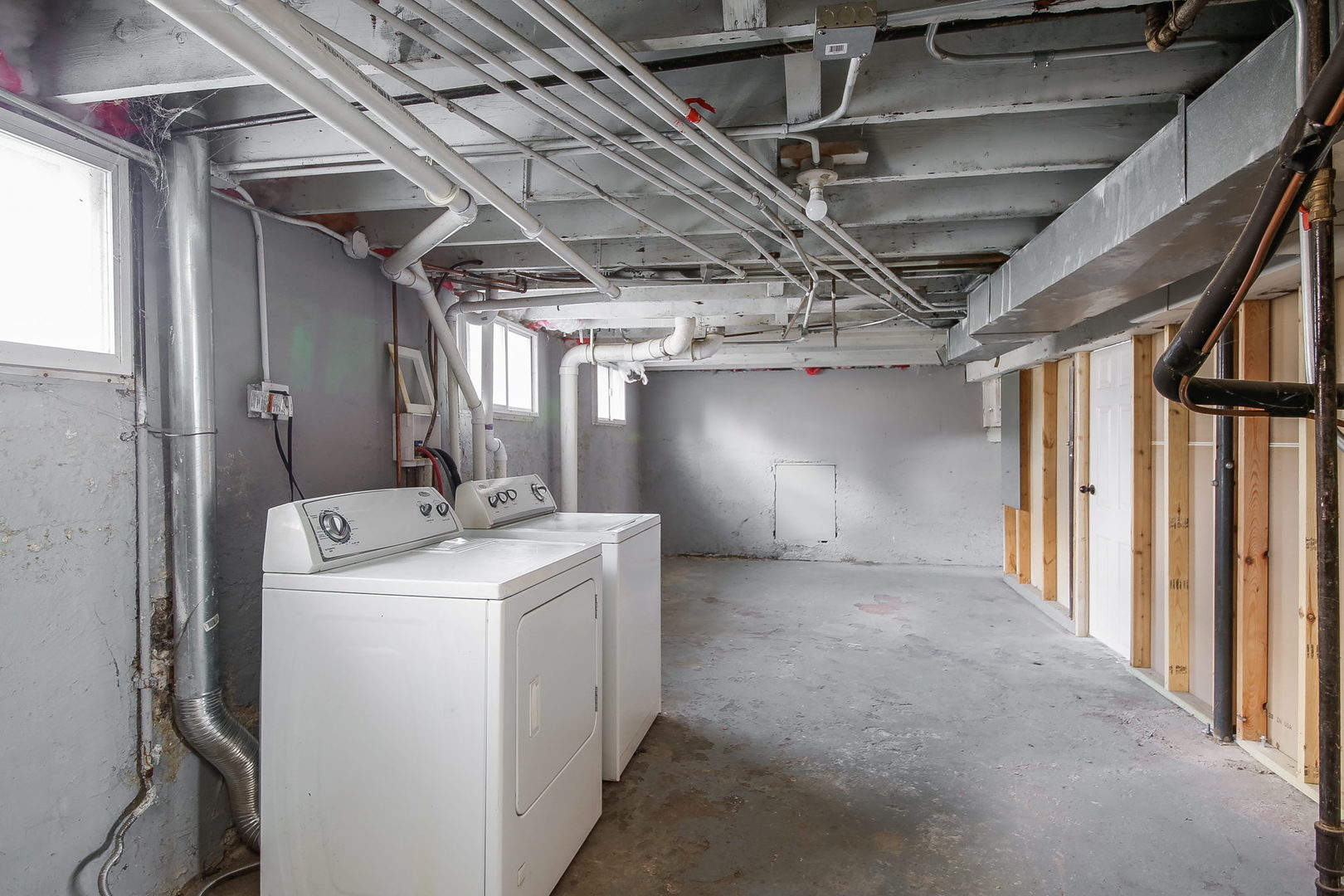10N835 Rippburger Road Elgin, IL 60124 - Photo 17 of 20 a view of storage and utility room with washer and dryer