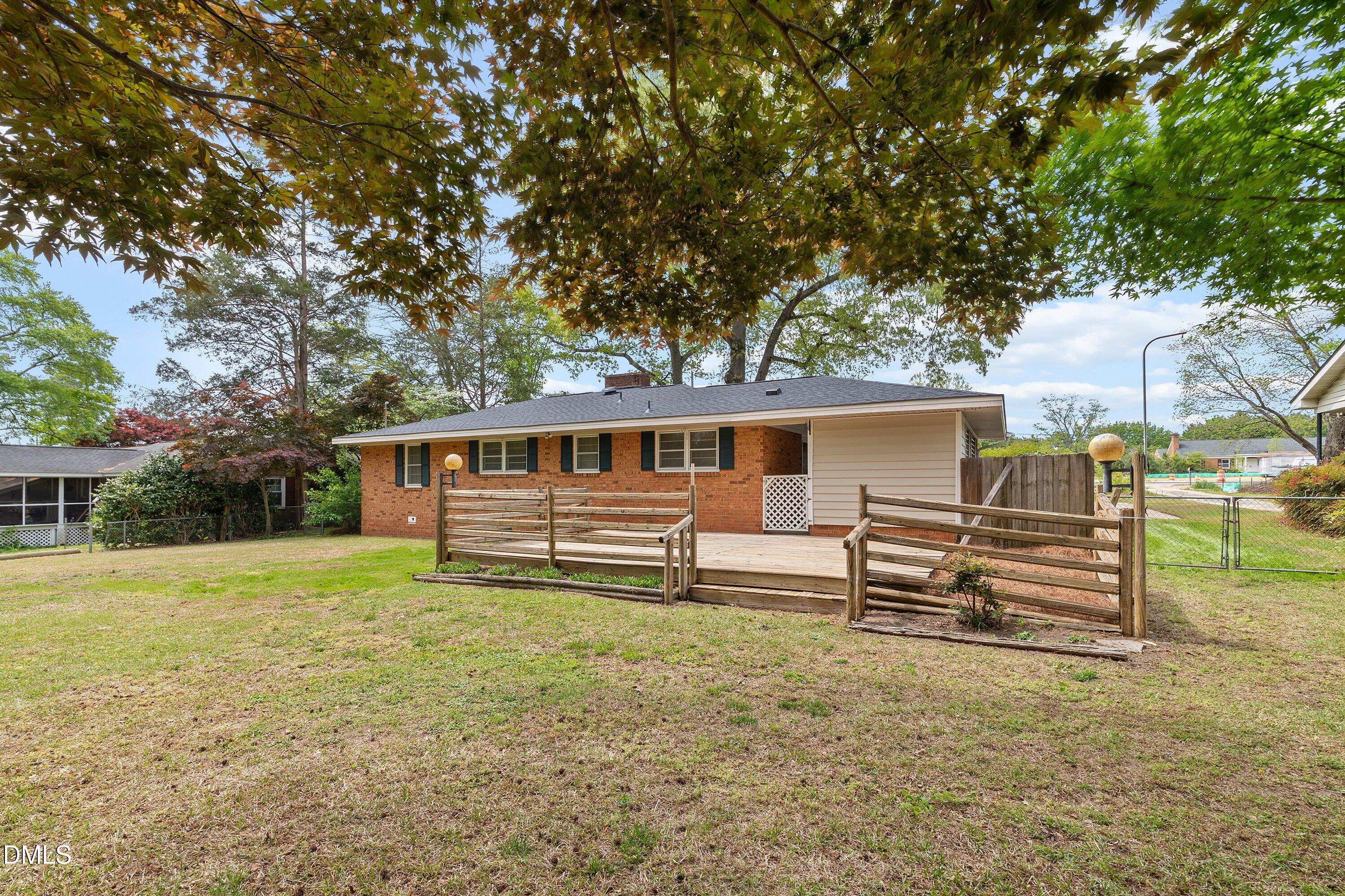 8413 Fayetteville Road, Unit 14 Raleigh, NC 27603 - Photo 33 of 55 rear with deck