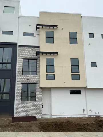 a building with glass windows