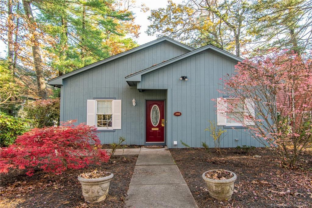 246 North Shore Road Killingly, CT 06241 - Photo 27 of 28 a front view of a house with garden