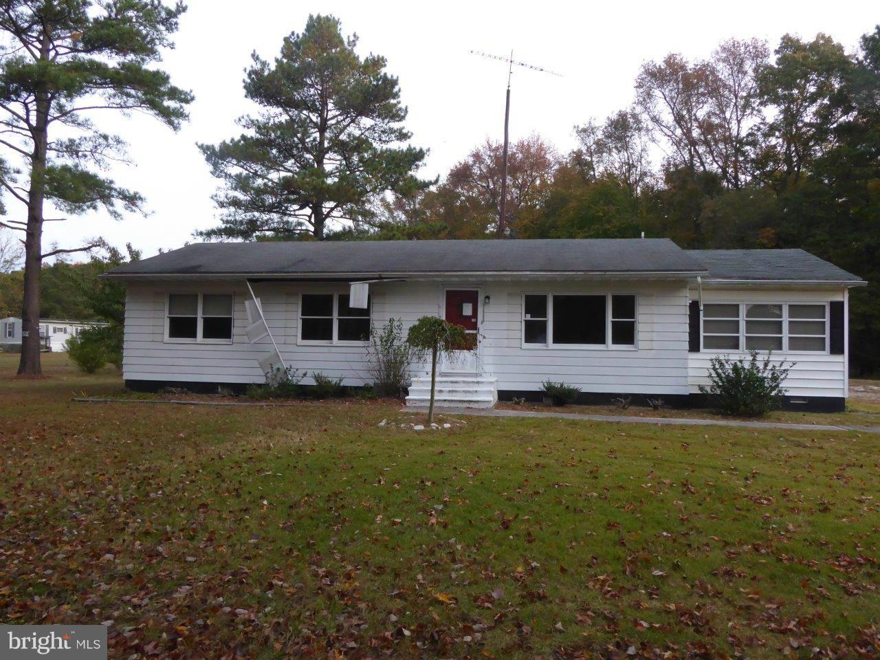 21362 Nanticoke Road Tyaskin, MD 21865 - Photo 1 of 16 a front view of a house with a garden