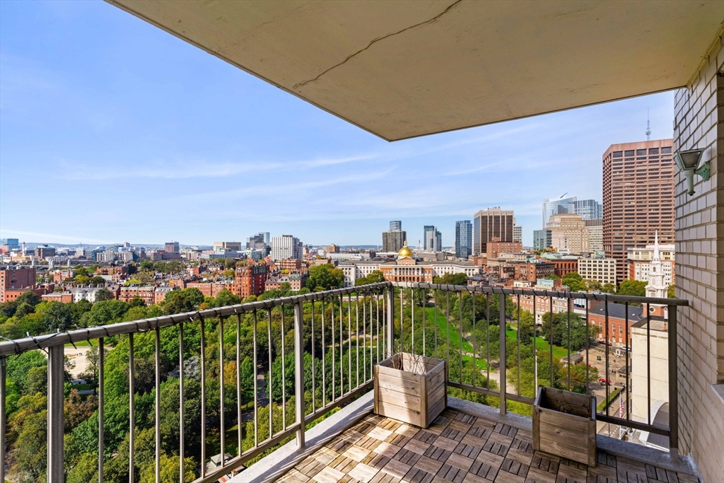 151 Tremont Street, Unit 23P Boston, MA 02111 - Photo 15 of 35 a view of city from balcony