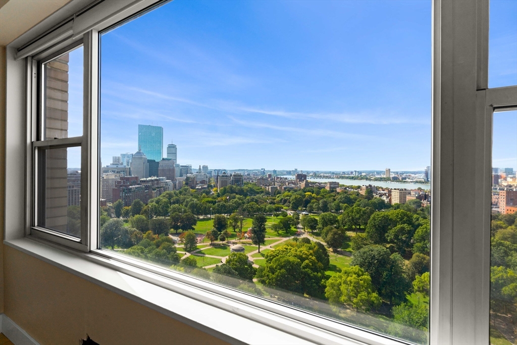 151 Tremont Street, Unit 23P Boston, MA 02111 - Photo 4 of 35 a view of a city from a window