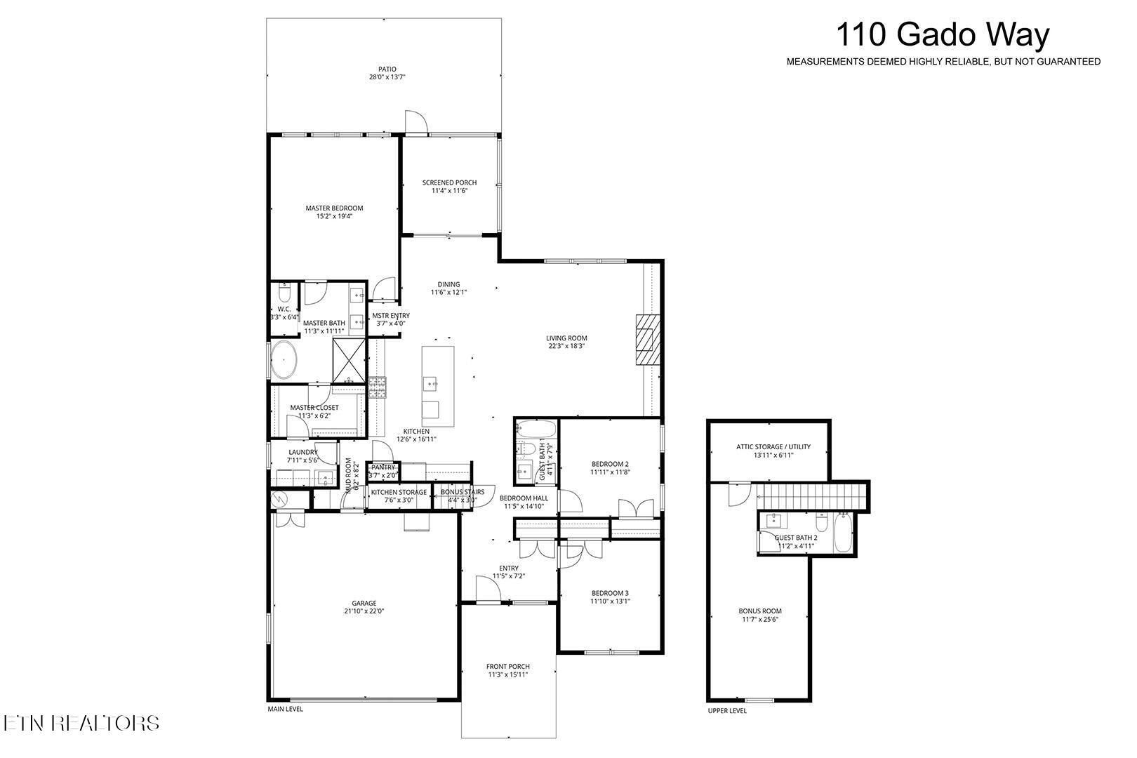 110 Gado Way Loudon, TN 37774 - Photo 53 of 53 53_GadoWay_110_FloorPlan