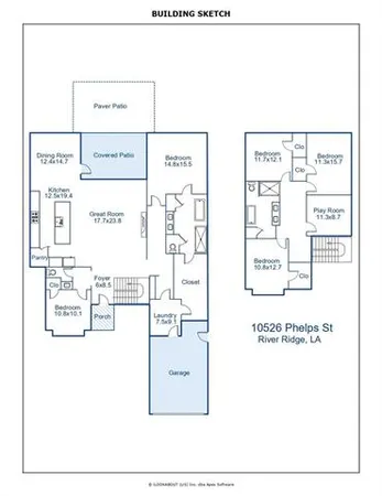 $750,000 | 10526 Phelps Street, River Ridge, LA 70123