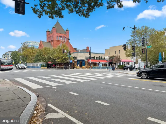 a view of street with cars