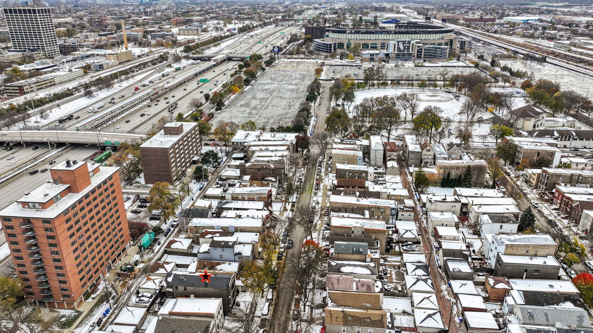 3213 South Wells Street, Unit 1 Chicago, IL 60616 - Photo 19 of 28 an aerial view of a city