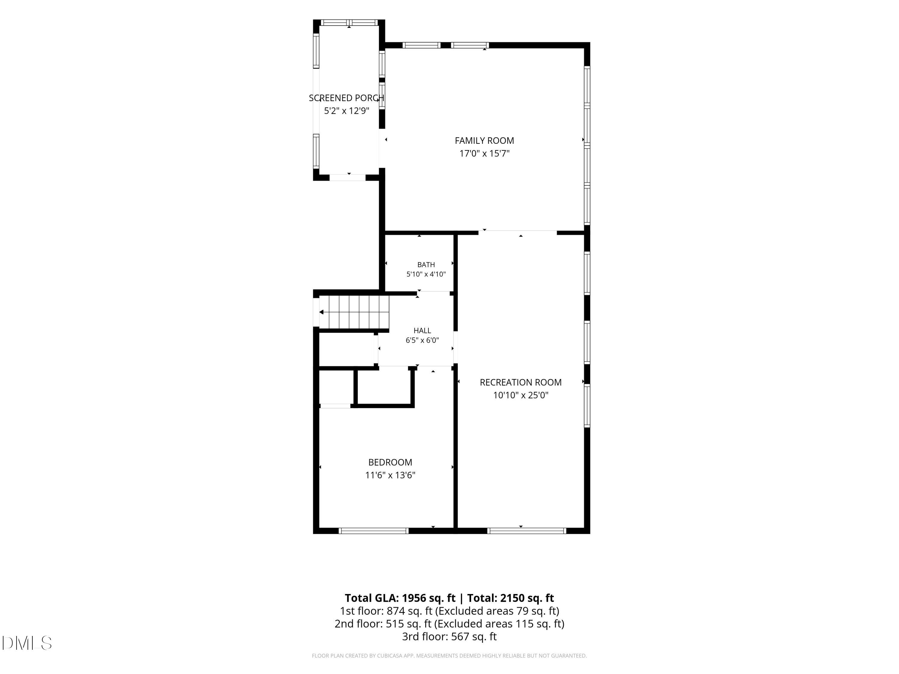 2012 Bowman Lane Raleigh, NC 27610 - Photo 34 of 36 3-Floorplan_1