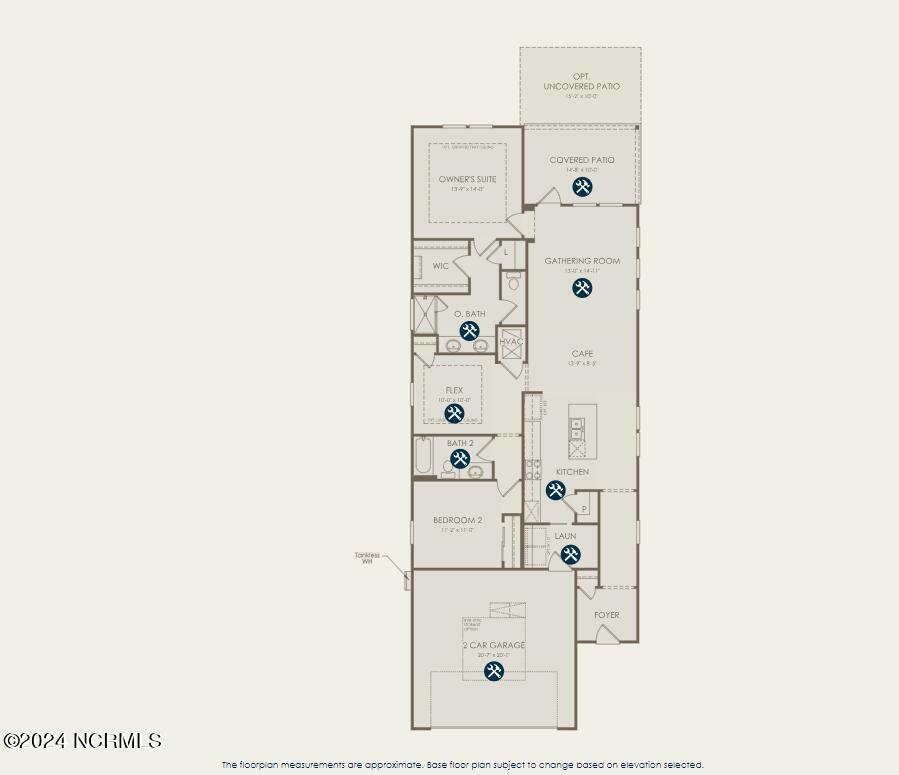 6036 Moonshell Loop Wilmington, NC 28412 - Photo 18 of 18 hallmark floor plan