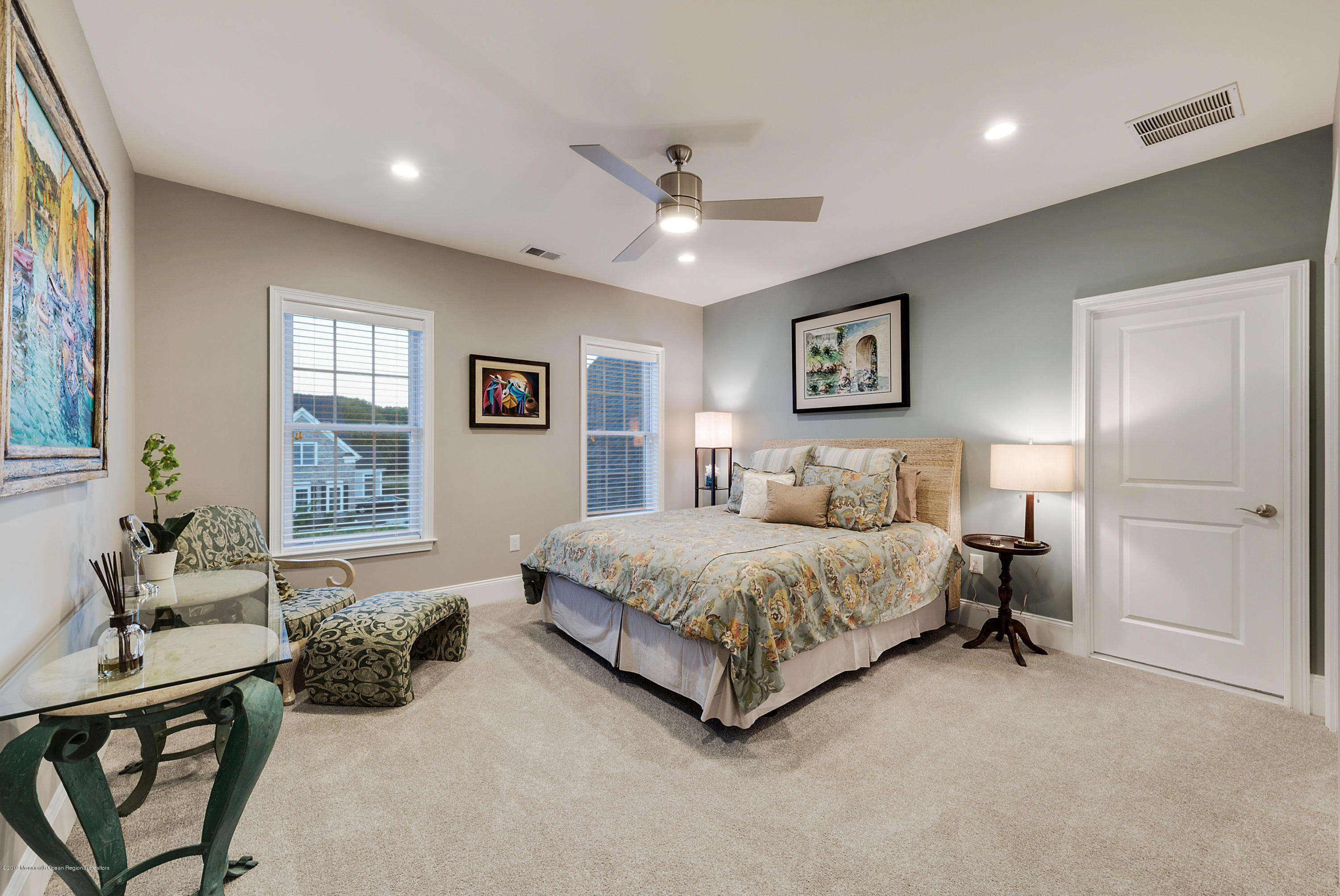 42 Windermere Road Lincroft, NJ 07738 - Photo 36 of 50 a spacious bedroom with a bed and a window