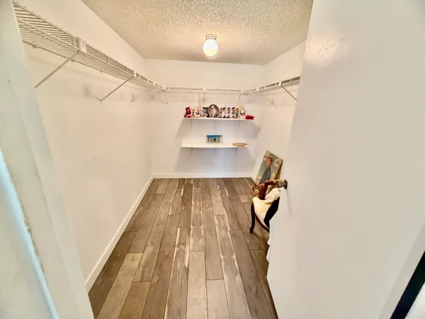 a bathroom with a shower and a toilet