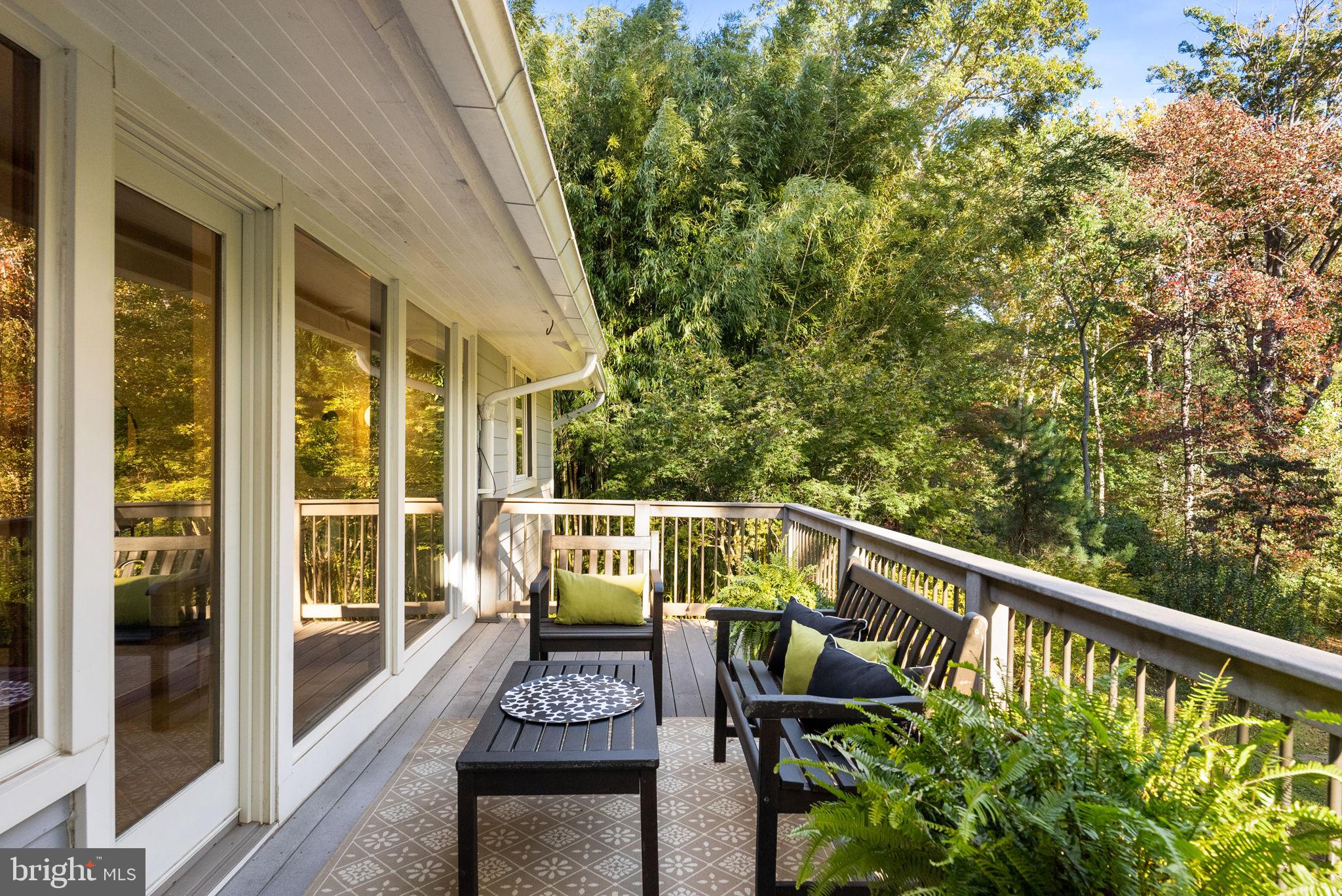 7111 Braeburn Place Bethesda, MD 20817 - Photo 62 of 86 a view of balcony with furniture