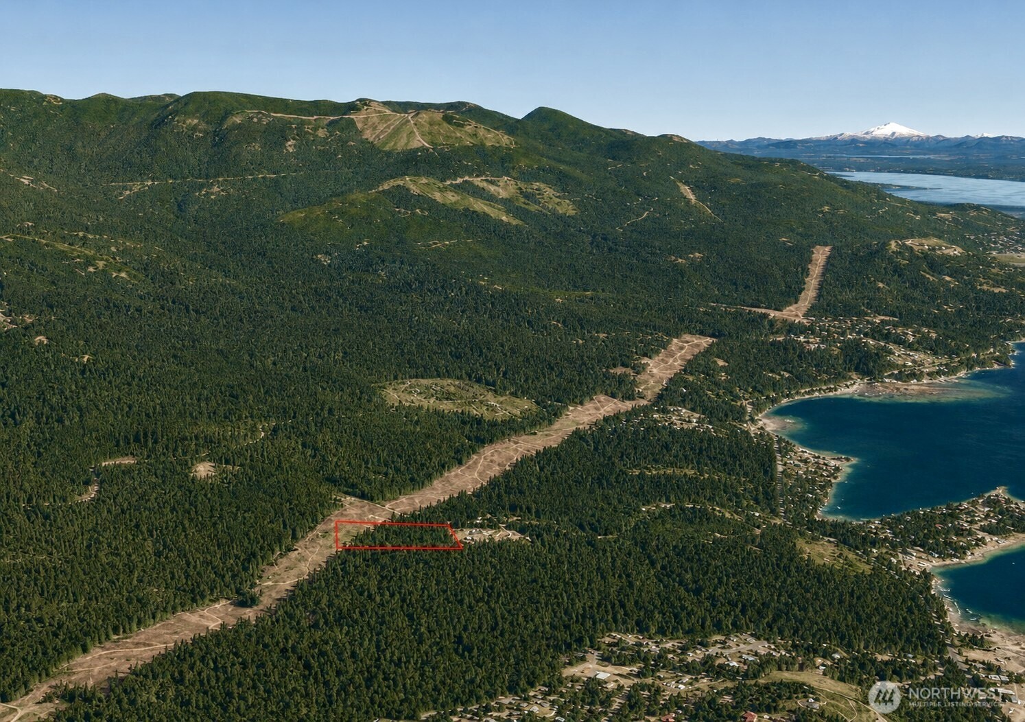 7611 North Triton Heights Road Lilliwaup, WA 98555 - Photo 15 of 35 a view of a city and mountains