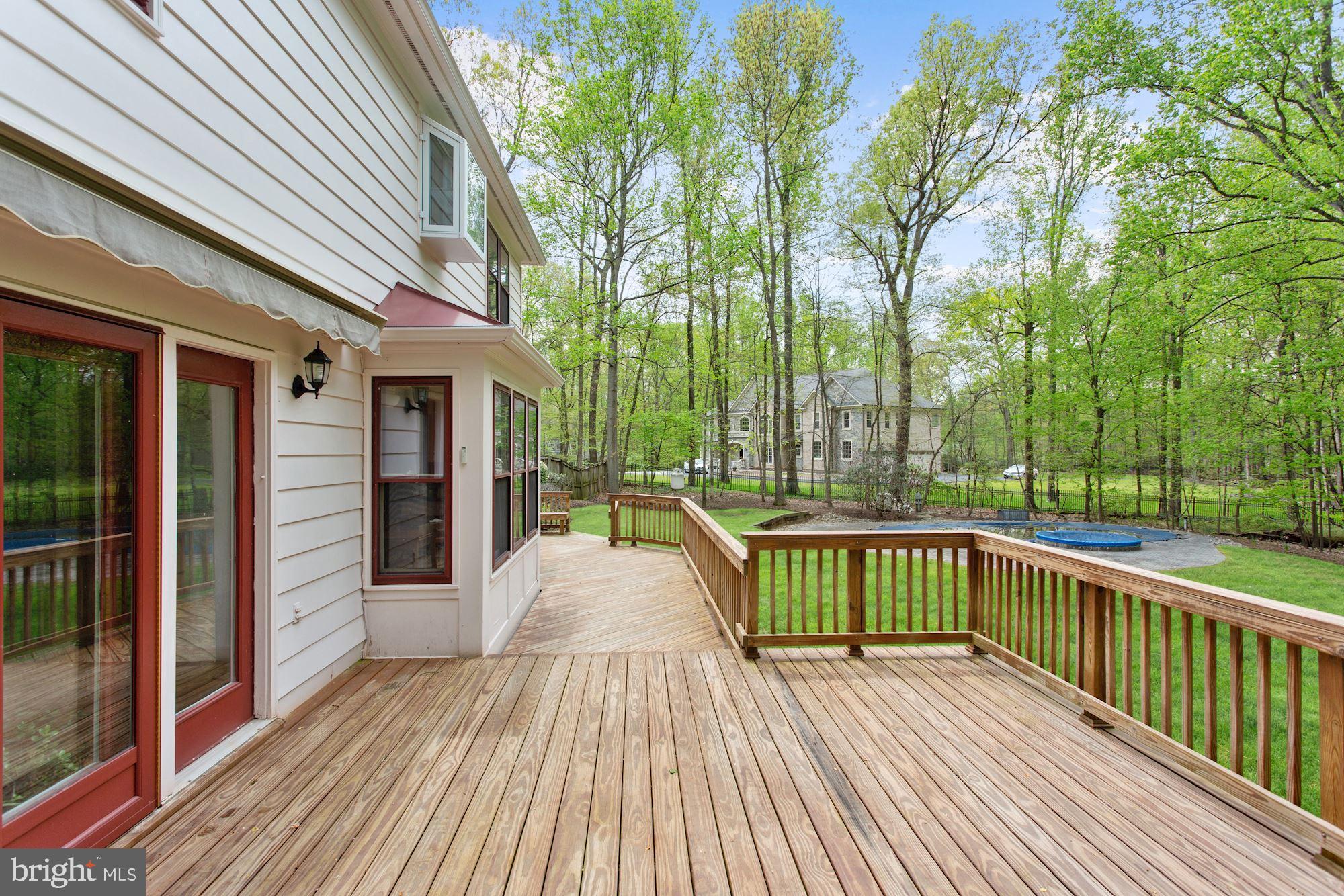 516 Springvale Road Great Falls, VA 22066 - Photo 38 of 44 Rear Deck