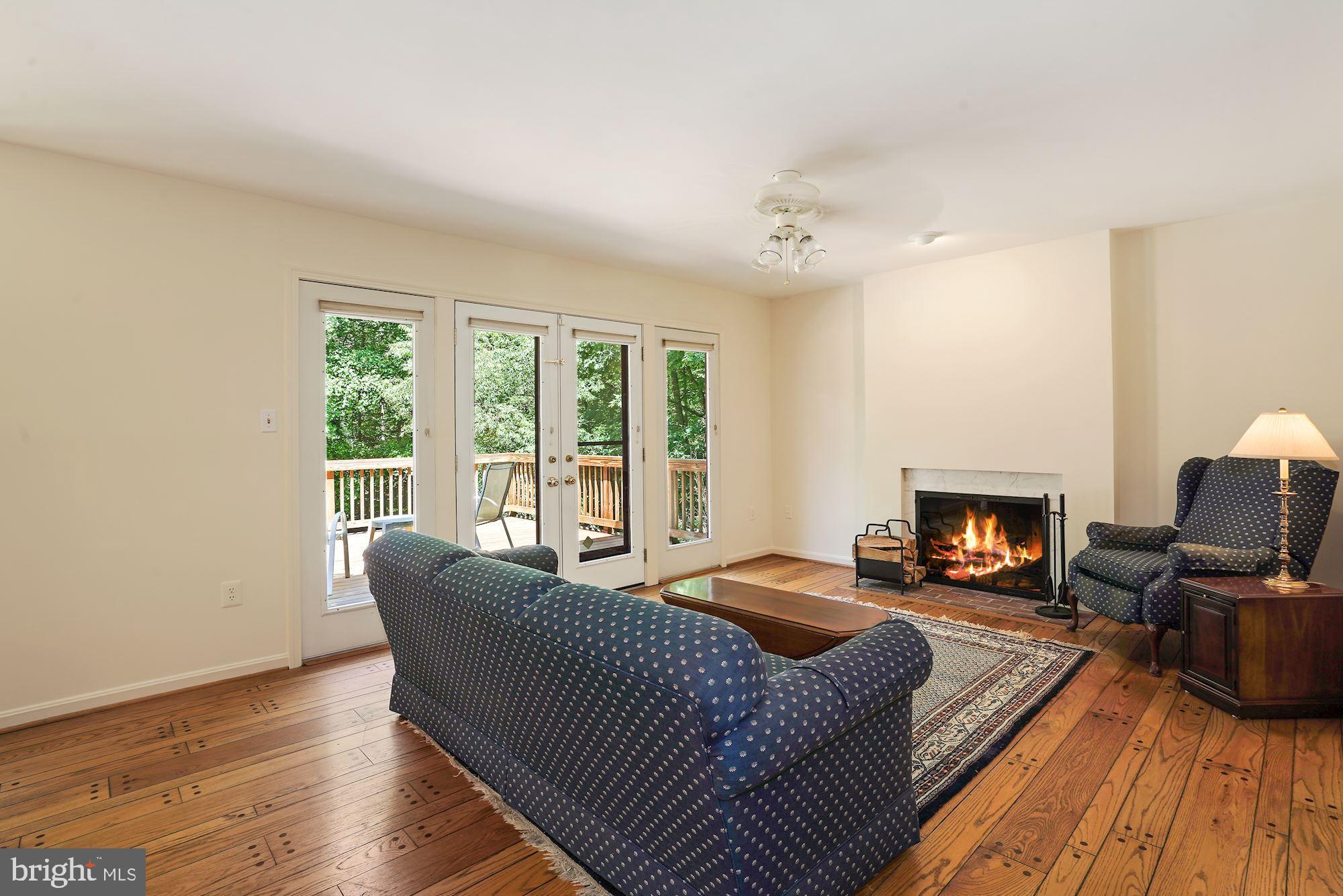 516 Springvale Road Great Falls, VA 22066 - Photo 9 of 44 Family Room with wood burning fireplace