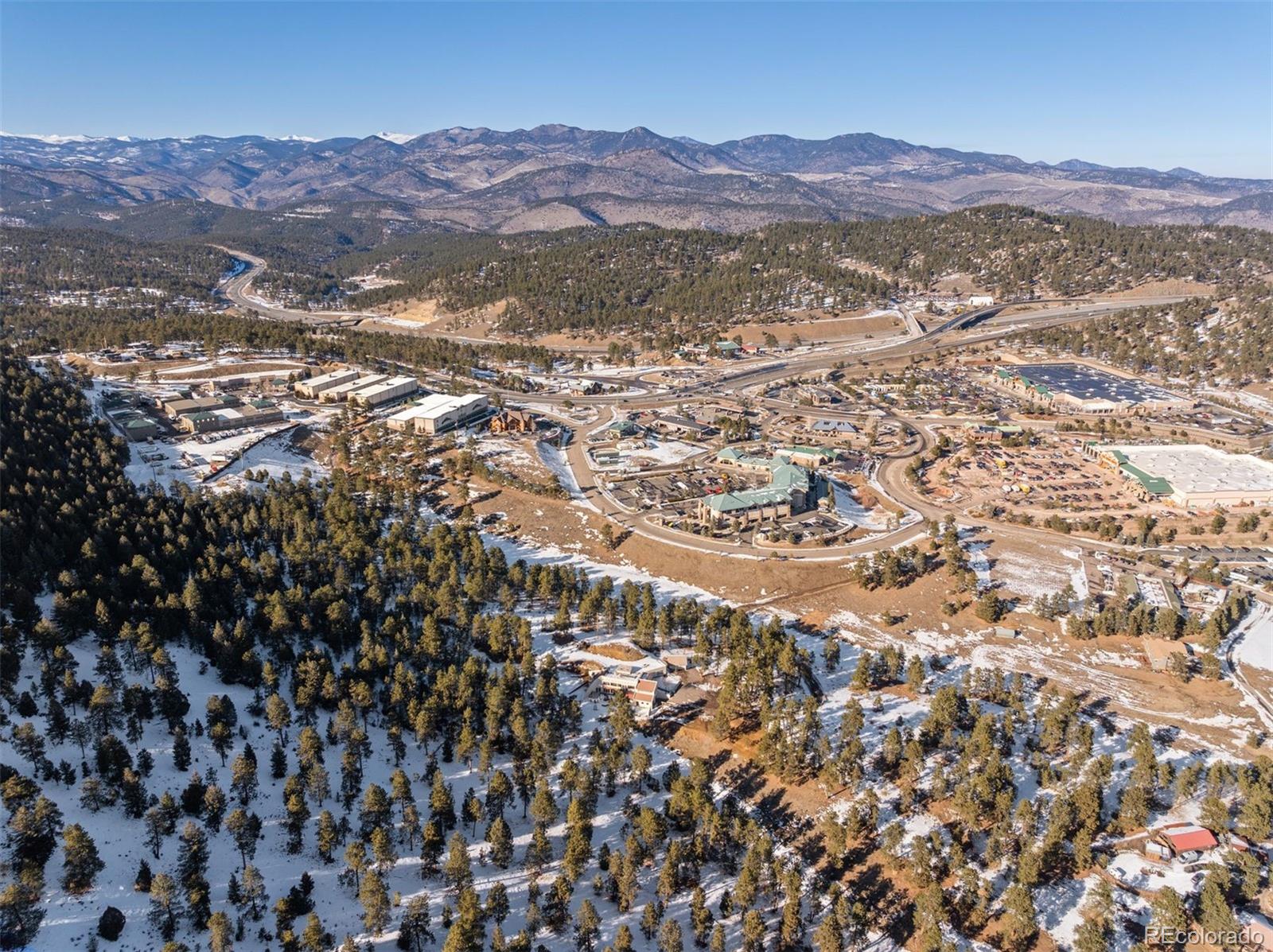 Hotel Way Evergreen, CO 80439 - Photo 2 of 50 an aerial view of residential house and green space