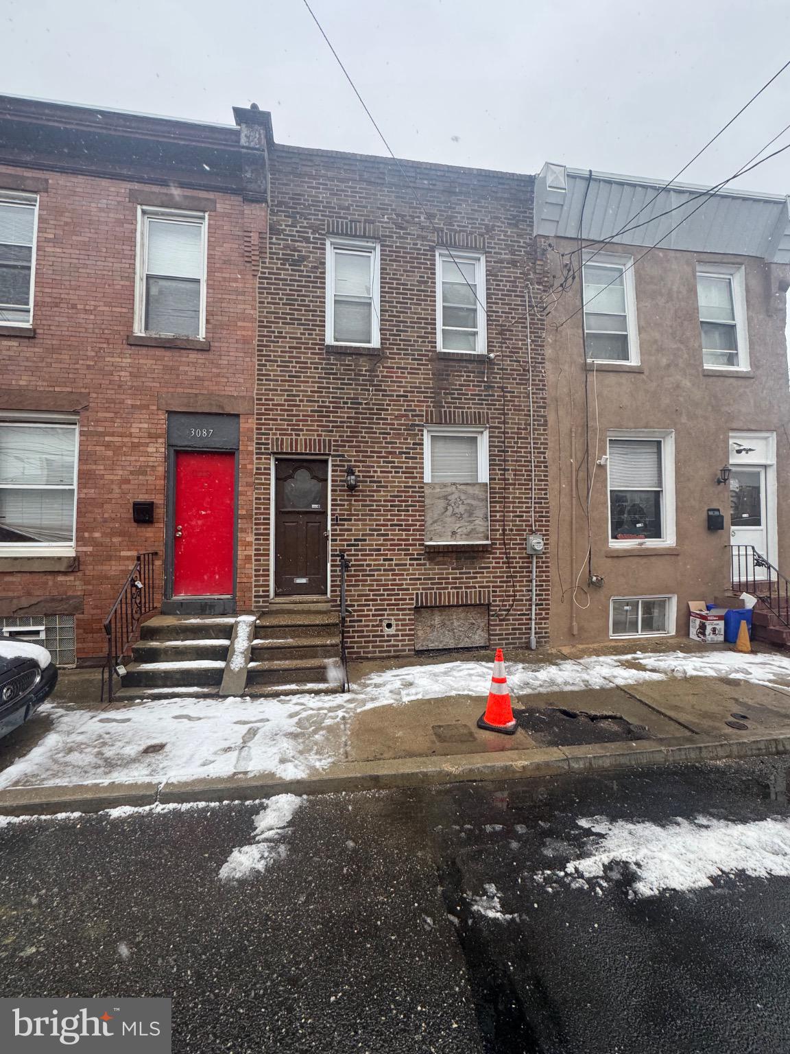 3085 Weikel Street Philadelphia, PA 19134 - Photo 1 of 8 Charming row homes in a snowy setting.