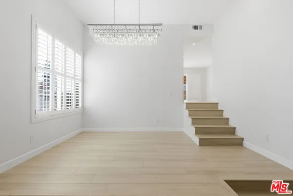 a view of an entryway with staircase