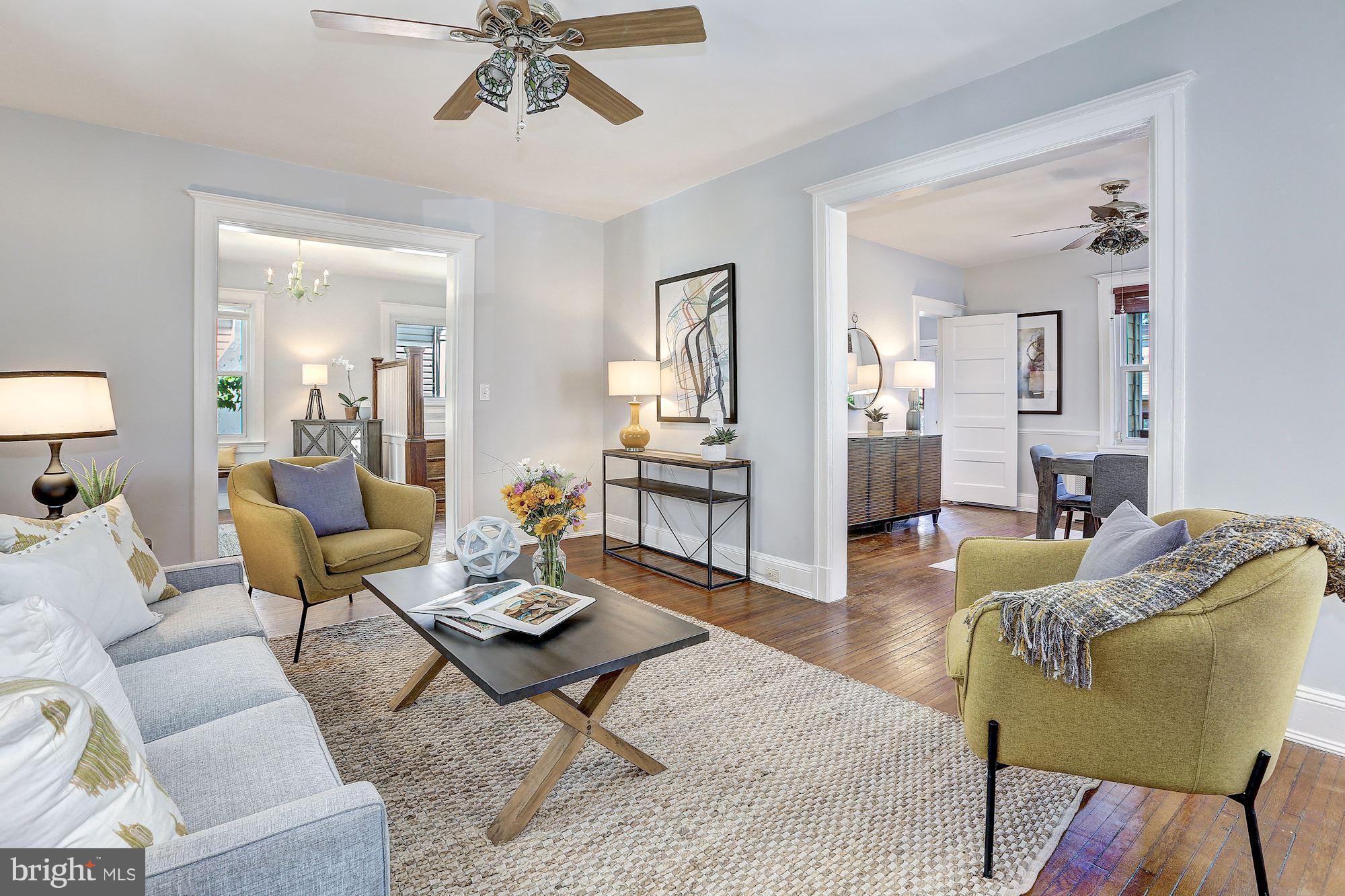 1211 Decatur Street Northwest Washington, DC 20011 - Photo 29 of 30 SPACIOUS, FLOWING FLOOR PLAN