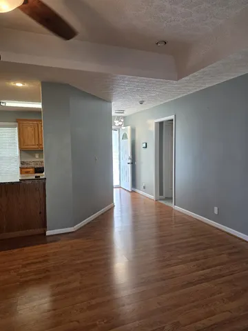 a view of wooden floor