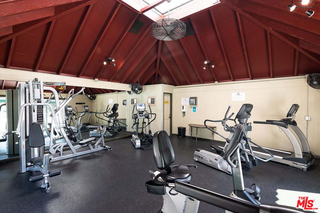 4925 Indian Wood Road, Unit 474 Culver City, CA 90230 - Photo 32 of 36 a view of a room with gym equipment