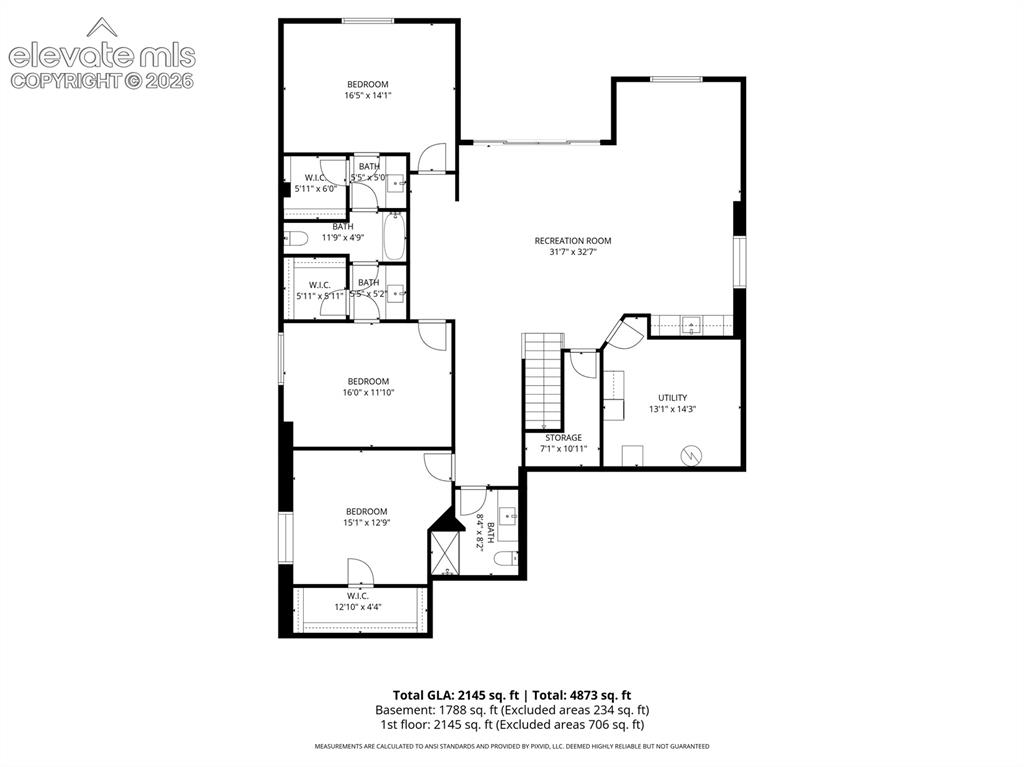 21 Leaming Road Colorado Springs, CO 80906 - Photo 48 of 48 Floor plan