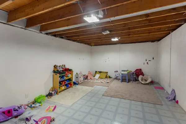 a view of storage and utility room