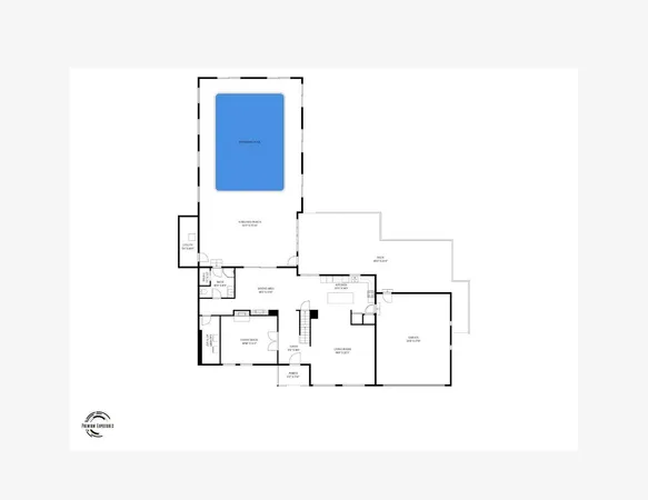 a picture of floor plan